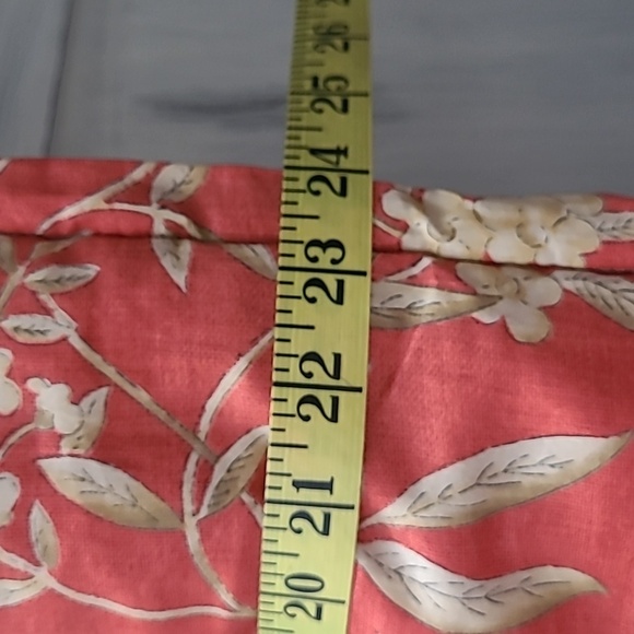 EUC Lauren Ralph Lauren Villa Camelia Floral Fretwork Comforter/Euro Shams Set - Picture 11 of 11